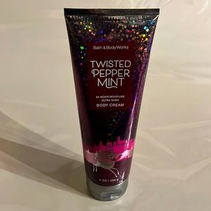 Bath & Body Works Brand New Twisted Peppermint 24 Hour Moisture Body Lotion